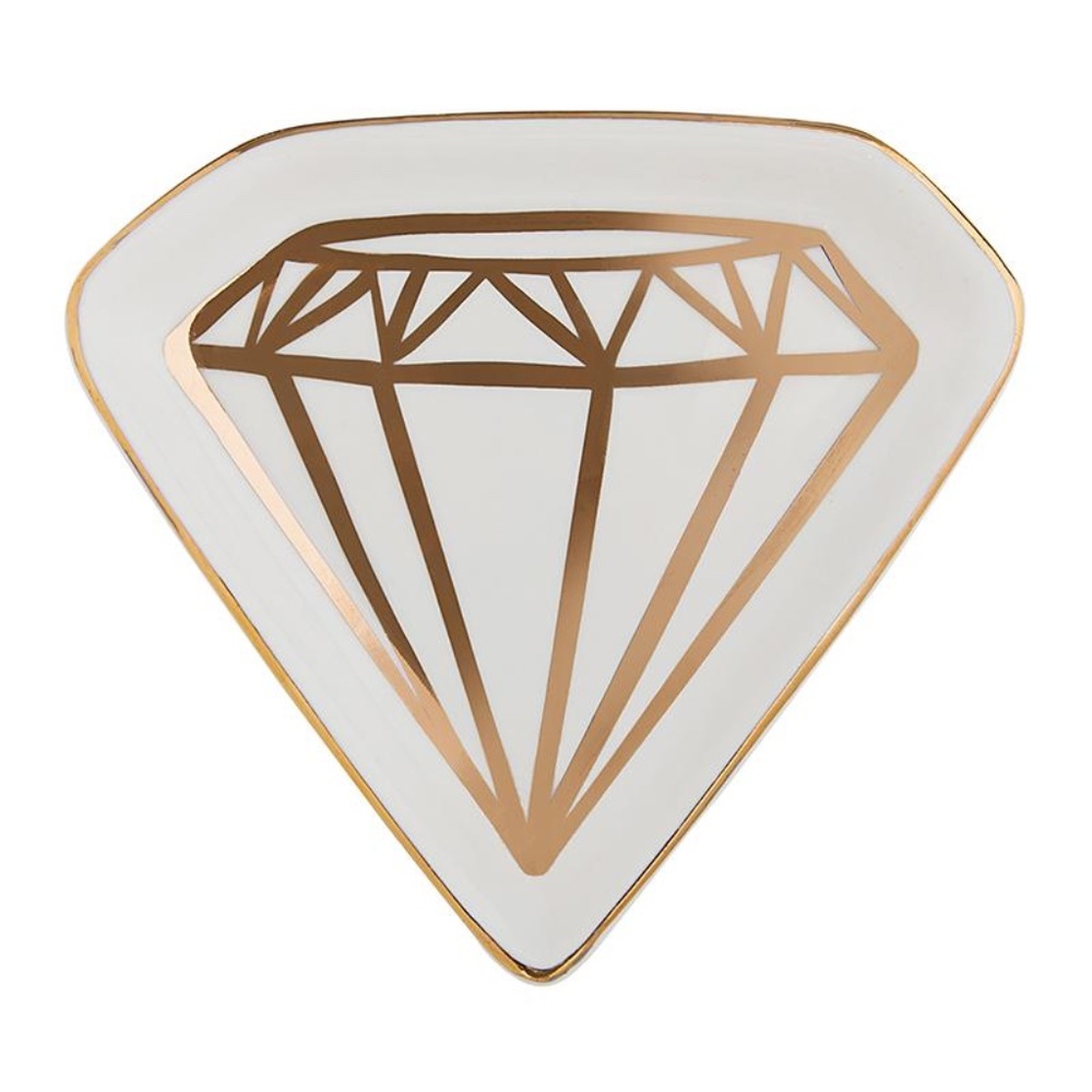 Diamond Shaped Trinket Dish